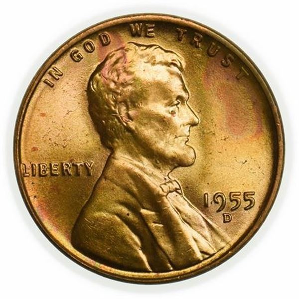 1955-D Lincoln Wheat Cent