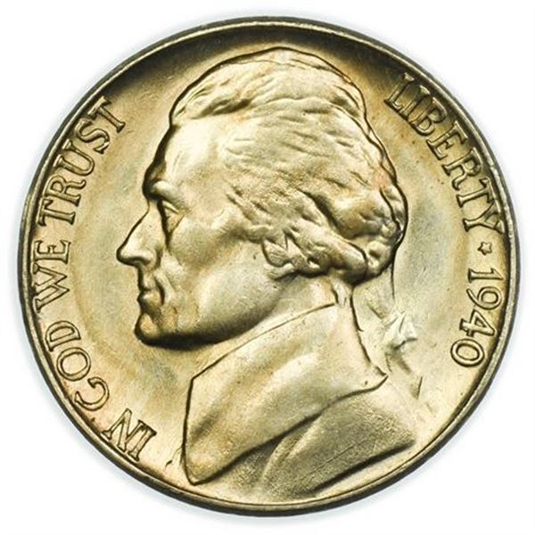 1940-S Jefferson Nickel FS
