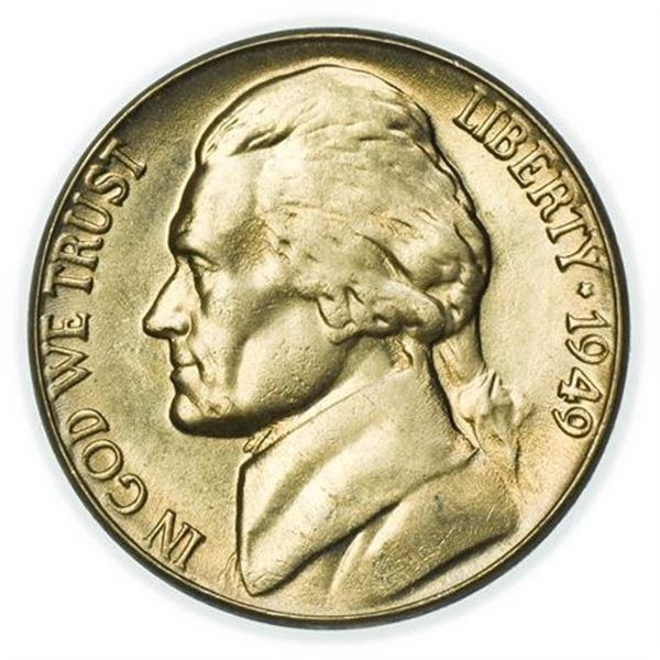 1949 Jefferson Nickel