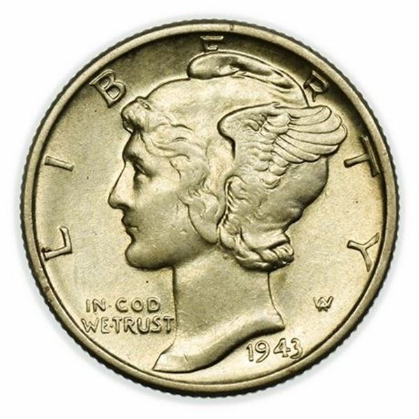 1943 Mercury Dime