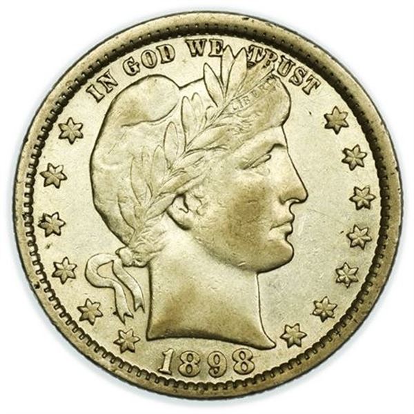 1898 Barber Quarter