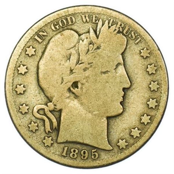1895-S Barber Half Dollar