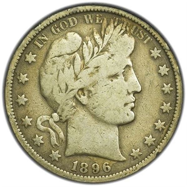 1896-O Barber Half Dollar