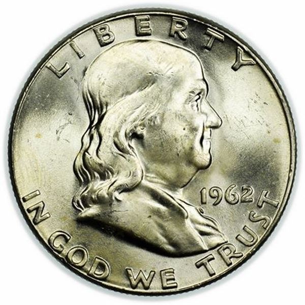 1962 Franklin Half Dollar