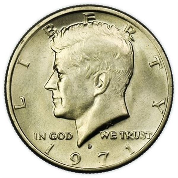 1971-D Kennedy Half Dollar