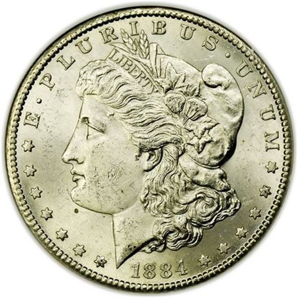 1884-CC Morgan Dollar