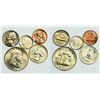 Image 3 : Group of 10 Coins 1960 Uncirculated Year Set