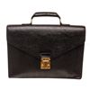 Image 1 : Louis Vuitton Black Epi Leather Briefcase