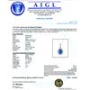 Image 4 : 5.17 ctw Aquamarine and 1.10 ctw Diamond 14K White Gold Pendant