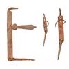 Image 2 : Spanish Colonial Hand-Forged Door Latches (3)