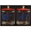 Image 1 : Set of Stewart's Peanut Jars with Lids