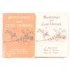 Image 1 : (2) "Mustangs and Cow Horses"