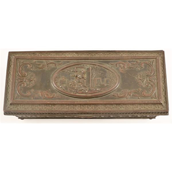 Bronze Box Antique Bronze Box
