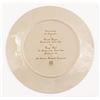 Image 2 : Lenox China 1985 Inauguration Plate