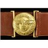 Image 2 : WWII GERMAN POLITICAL LEADER BELT & HOLSTER SET.