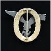 Image 2 : WWII GERMAN PILOT'S BADGE BY JUNCKER.