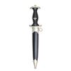 Image 2 : WWII GERMAN M1933 SS DAGGER WITH GROUND ROHM