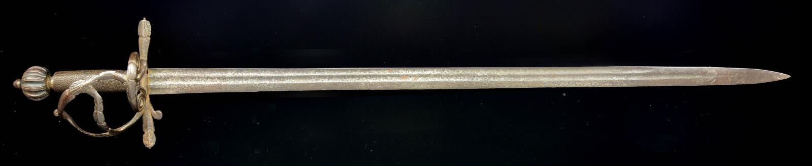 Early Backsword EARLY 18TH CENTURY GERMAN BACKSWORD WITH FERRARA