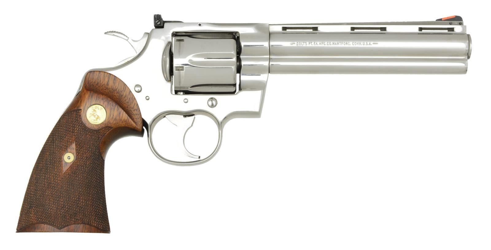 Codl Python COLT PYTHON STAINLESS STEEL DA REVOLVER.