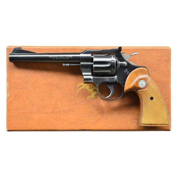 COLT 22 MAG. OFFICERS MODEL MATCH REVOLVER.