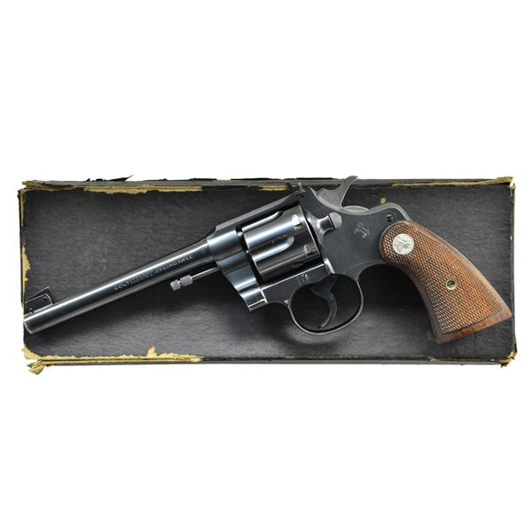 COLT OFFICERS MODEL TARGET 3RD ISSUE DA REVOLVER.
