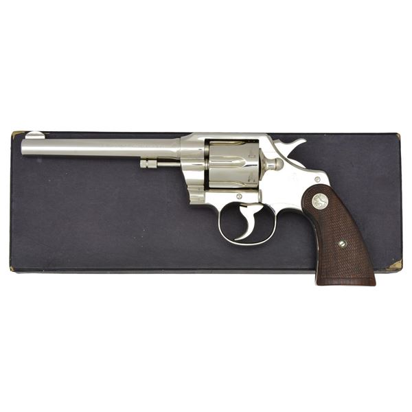 COLT OFFICIAL POLICE PRE-WAR DA REVOLVER.