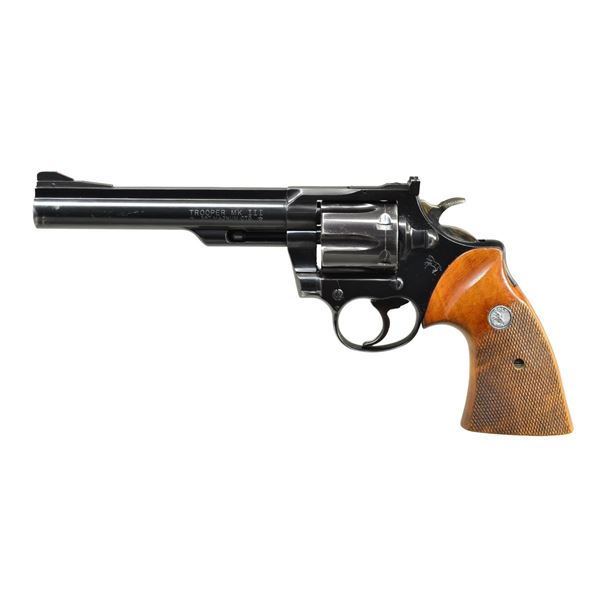 COLT TROOPER MK III REVOLVER.