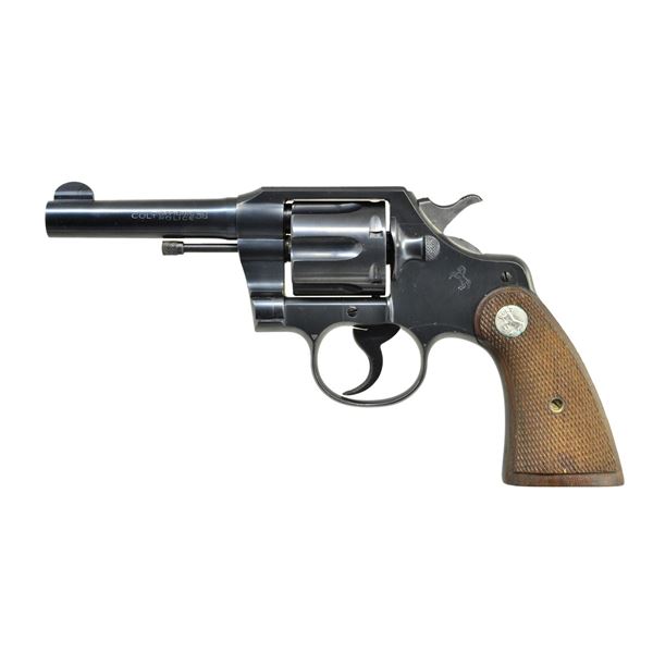 COLT OFFICIAL POLICE DA REVOLVER.