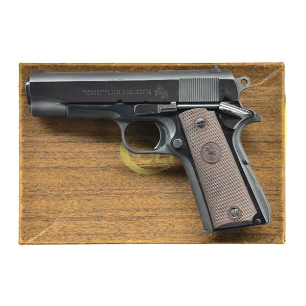 COLT BOXED LIGHTWEIGHT COMMANDER SEMI-AUTO PISTOL.