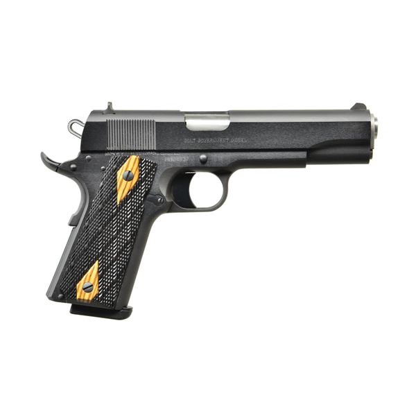 COLT GOVERNMENT MODEL DUAL CALIBER PISTOL.