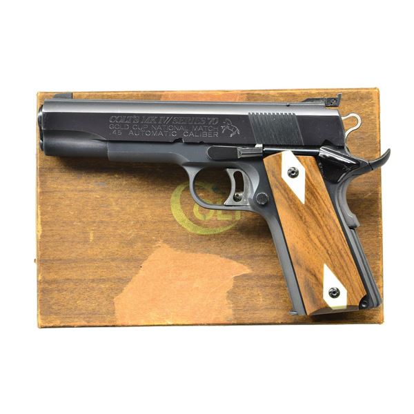 COLT MK IV SERIES 70 GOLD CUP NATL MATCH PISTOL.