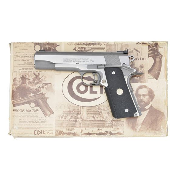 COLT STAINLESS SERIES 80 GOLD CUP SEMI-AUTO