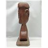 Image 6 : Mid Century Artist Signed Wood Sculpture Carving (Approx: 15.5"T 9"W)