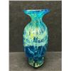 Image 4 : Beautiful Heavy Art Glass Vase Unsigned (Approx: 6"T 5"W)