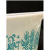 Image 5 : Pyrex Turquoise Amish / Butterprint 474-B Casserole 1.5 Qt NO Lid