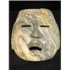 Image 1 : Vintage Mayan Aztec Stone Hand Carved Mask Marble? (Approx: 11.5x9.5")