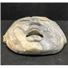 Image 4 : Vintage Mayan Aztec Stone Hand Carved Mask Marble? (Approx: 11.5x9.5")