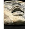 Image 5 : Vintage Mayan Aztec Stone Hand Carved Mask Marble? (Approx: 11.5x9.5")