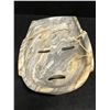 Image 6 : Vintage Mayan Aztec Stone Hand Carved Mask Marble? (Approx: 11.5x9.5")