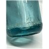 Image 5 : Vintage Canadian Coca-Cola Script Embossed Blue Glass Bottle