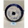 Image 7 : Cobalt Blue Ceramic Candle Stick Holder w/handle Approx: 4.75"T 4.75"W