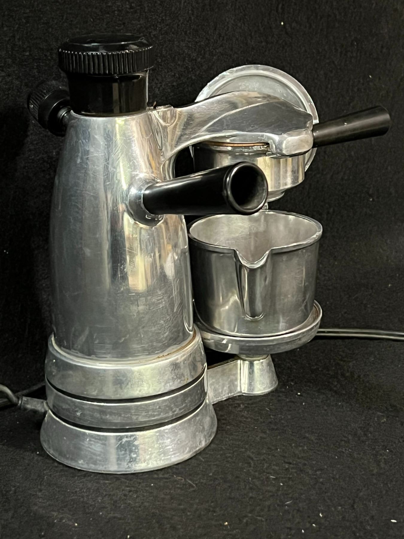 Vintage Italian Vesuviana Electric Cappuccino Espresso Moka Maker