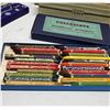 Image 2 : Vintage Wooden Box With Assorted Pencils Crayons etc (see photos)
