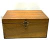 Image 1 : Vintage Wooden Keepsake / Storage Box (Approx: 12x8.5" & 6"T)