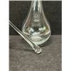 Image 3 : All Glass Italian Decanter / Juice Jug w/glass Stir Approx: 10x5"