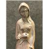 Image 2 : Artist Signed Ceramic Sculpture Approx: 11.5x3.5"