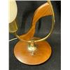 Image 3 : Mid Century Heifetz Rotaflex Dual-Lite Table Lamp Approx: 24"T 16"W