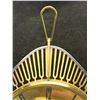 Image 3 : Mid Century Battery OP Brass Wall Clock Works - Atlanta Electric Germany