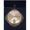 Image 6 : Mid Century Battery OP Brass Wall Clock Works - Atlanta Electric Germany
