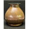 Image 3 : Vintage Chinese rustic Copper Vase Approx: 6"T 5.5"W